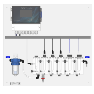 Panoplie ODI'Touch - Temp, pH, Cl libre, Cl total (chloramine) - ODT3415