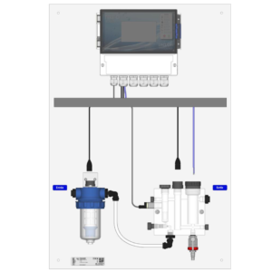 Panoplie TERE'O Touch XL -Temp, pH, Cl libre - TEX0720