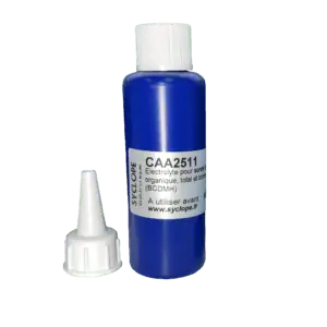 Gel électrolyte pour sonde de chlore libre et total et brome SYCLOPE CAA2511