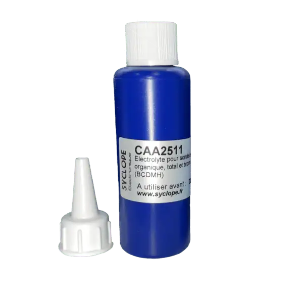 Gel électrolyte pour sonde de chlore libre et total et brome SYCLOPE CAA2511