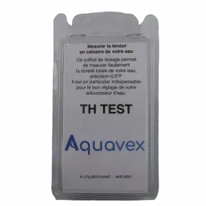 Kit d'analyse dureté de l'eau TH (calcaire) 1 réactif