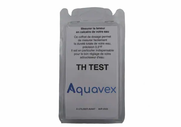 Kit d'analyse dureté de l'eau TH (calcaire) 1 réactif